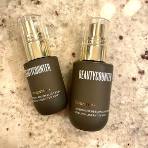Beautycounter counter + overnight resurfacing peel